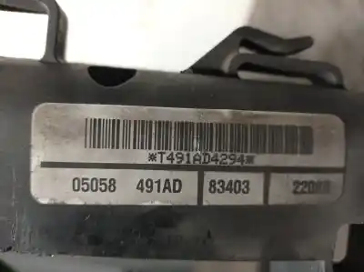 Peça sobressalente para automóvel em segunda mão radiador de água por jeep compass 2.0 crd cat referências oem iam 05058491ab  83403