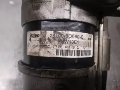 Peça sobressalente para automóvel em segunda mão motor de arranque por citroen c1 1.0 vti referências oem iam 281000q090c  esw10e1