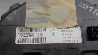 Second-hand car spare part dashboard for citroen c2 sx oem iam references 9660225780  