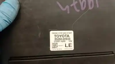 Second-hand car spare part electronic module for citroen c1 1.0 vti oem iam references 892600h030  