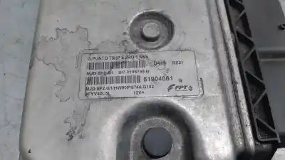 Автозапчасти б/у блок управления двигателем за fiat punto (evo) (199) 1.3 16v jtd cat ссылки oem iam 51904061  