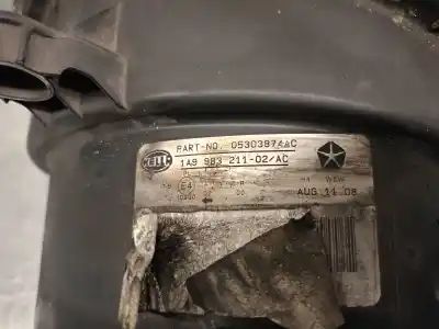 Second-hand car spare part right headlight for jeep compass 2.0 crd cat oem iam references 05303874ac  