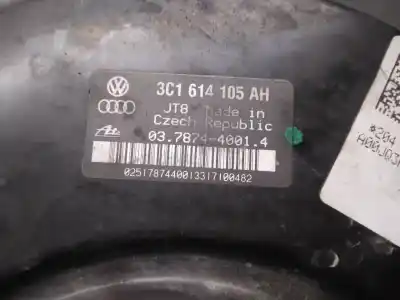 Pezzo di ricambio per auto di seconda mano servo freio per volkswagen passat berlina (3c2) 2.0 tdi riferimenti oem iam 3c1614105ah  03787440014