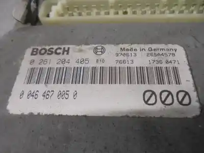 Second-hand car spare part ecu engine control for fiat brava (182) 1.4 12v cat oem iam references 0046467005  0261204405