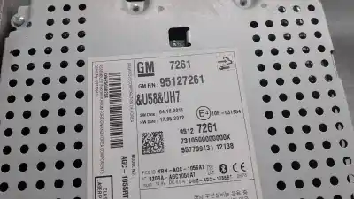 Peça sobressalente para automóvel em segunda mão sistema de áudio / rádio cd por chevrolet aveo 1.3 diesel cat referências oem iam 95127261  