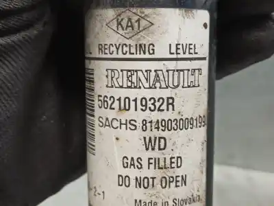 Автозапчасти б/у задний левый амортизатор за dacia lodgy 1.5 dci diesel fap cat ссылки oem iam 562101932r  814903009199