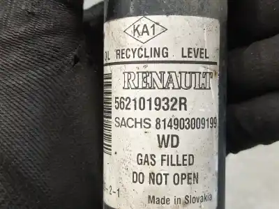 Автозапчастина б/у правий задній амортизатор для dacia lodgy 1.5 dci diesel fap cat посилання на oem iam 562101932r  814903009199