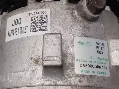 Автозапчасти б/у компрессор кондиционера воздуха за kia xceed 1.0 tgdi cat ссылки oem iam 97701j7000  ca500cdrka01
