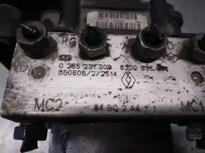 Peça sobressalente para automóvel em segunda mão abs por renault scenic ii 1.5 dci diesel referências oem iam 8200038695  0265231300