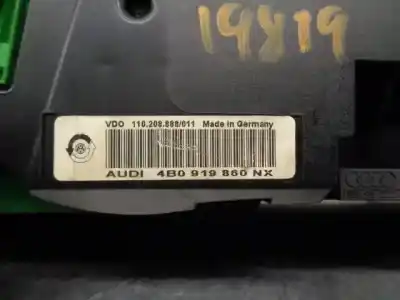 Автозапчастина б/у панель інструментів для audi a6 avant (4b5) 2.5 tdi посилання на oem iam 4b0919860nx  110208888011