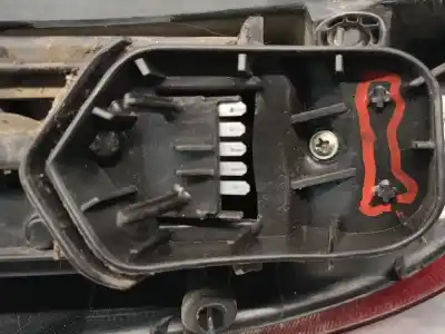 Pezzo di ricambio per auto di seconda mano luci posteriori destra per opel corsa d (s07) 1.4 (l08 l68) riferimenti oem iam 1222057  09114337