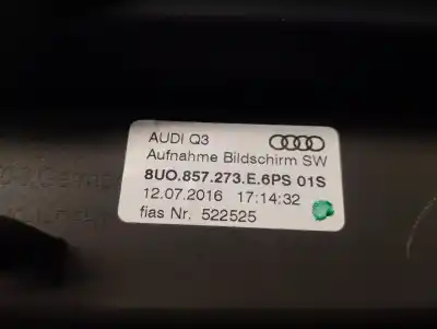 Автозапчастина б/у багатофункційний дисплей для audi q3 (8ug) 2.0 16v tdi посилання на oem iam 8u0857273e  8uo857273e