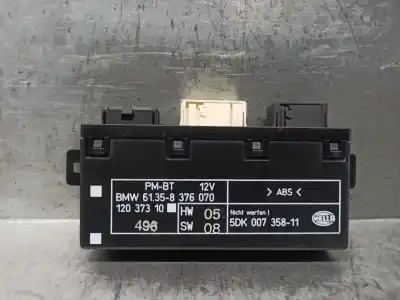 Peça sobressalente para automóvel em segunda mão Módulo Electrónico Do Fecho Central por BMW SERIE 5 BERLINA (E39) 2.8 24V CAT Referências OEM IAM 61358376070  5DK007358