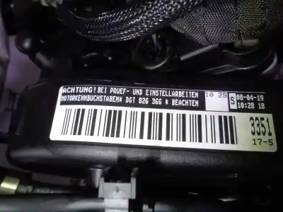 Recambio de automóvil de segunda mano de motor completo para volkswagen golf vii lim. (bq1) 1.6 tdi referencias oem iam dgte 04l100091g 826366