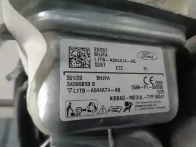Автозапчасти б/у подушка безопасности передняя правая за ford puma (j2k, cf7) 1.0 ecoboost mhev ссылки oem iam l1tba044a74ab  
