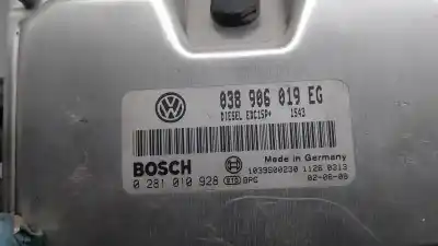 Автозапчасти б/у блок управления двигателем за skoda superb i (3u4) 1.9 tdi ссылки oem iam 038906019eg  0281010928