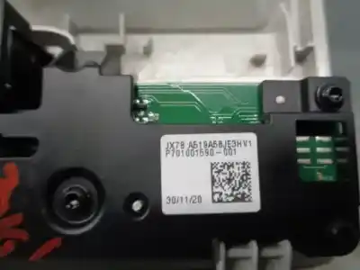 Peça sobressalente para automóvel em segunda mão luz interior por ford puma (j2k, cf7) 1.0 ecoboost mhev referências oem iam jx7ba519a58j  jx7ba519a58je3hv1