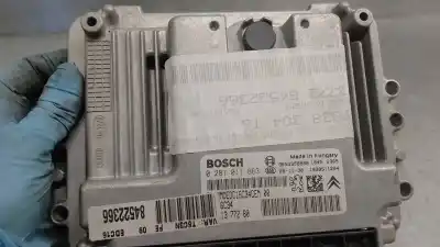 Автозапчасти б/у блок управления двигателем за peugeot 307 break/sw (s2) 1.6 16v hdi ссылки oem iam 9653958980  0281011863