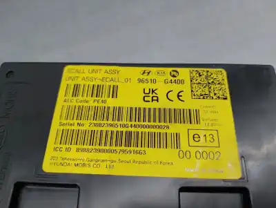 Pezzo di ricambio per auto di seconda mano modulo elettronico per hyundai i30 (pde, pd, pden) 2.0 n riferimenti oem iam 96510g4400  