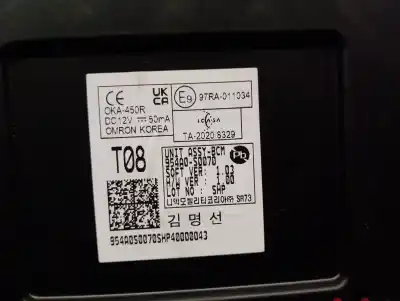Pezzo di ricambio per auto di seconda mano modulo elettronico per hyundai i30 (pde, pd, pden) 2.0 n riferimenti oem iam 954a0s0070  
