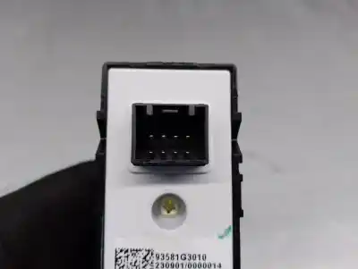 Автозапчасти б/у выключатель переднего правого окна за hyundai i30 (pde, pd, pden) 2.0 n ссылки oem iam 93581g3010  