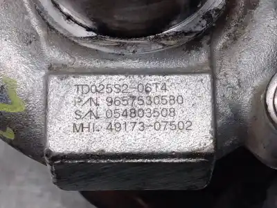 Автозапчасти б/у турбокомпенсатор за peugeot 307 break/sw (s2) 1.6 16v hdi ссылки oem iam 9657530580  