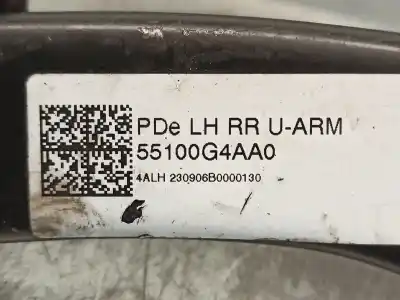 Автозапчасти б/у левый задний верхний рычаг подвески за hyundai i30 (pde, pd, pden) 2.0 n ссылки oem iam 55100g4aa0  