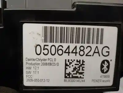 Second-hand car spare part electronic module for jeep compass 2.0 crd cat oem iam references 05064482ag  5064482ag