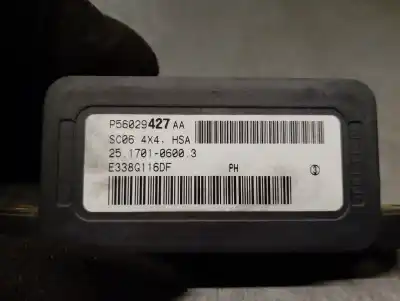 Pezzo di ricambio per auto di seconda mano modulo elettronico per jeep compass 2.0 crd cat riferimenti oem iam p56029427aa  