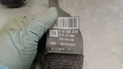 Автозапчасти б/у задний правый ремень безопасности за opel zafira tourer c (p12) 2.0 cdti (75) ссылки oem iam 13332240  