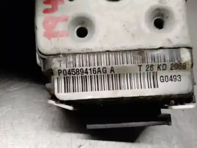 Peça sobressalente para automóvel em segunda mão fechadura da porta dianteira direita por jeep compass 2.0 crd cat referências oem iam p04589416ag  