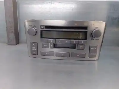 İkinci el araba yedek parçası Ses Sistemi / Radyo Cd için TOYOTA AVENSIS SEDÁN (_T25_) 2.0 D-4D (CDT250_) OEM IAM referansları 8612005080  CQMS6271LAC