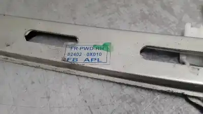 Автозапчастина б/у регулятор переднього правого скла для hyundai i10 i (pa) 1.2 посилання на oem iam 824020x010   Автозапчастина б/у регулятор переднього правого скла для hyundai i10 i (pa) 1.2 посилання на oem iam 824020x010