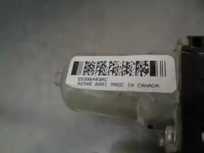 Second-hand car spare part rear left window regulator for jeep commander 3.0 crd cat oem iam references 55396483ac  