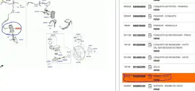 Автозапчасти б/у депрессор тормоза / вакуумный насос за hyundai i30 (pde, pd, pden) 2.0 n ссылки oem iam 59100s0100  