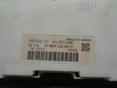 Second-hand car spare part dashboard for jeep commander 3.0 crd cat oem iam references 05172311ab  58994e