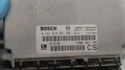 Second-hand car spare part ecu engine control for opel zafira a elegance oem iam references 09133269  0281010021