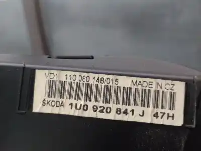 Автозапчастина б/у панель інструментів для skoda octavia i combi (1u5) 1.9 tdi посилання на oem iam 1u0920841j  1100801148015