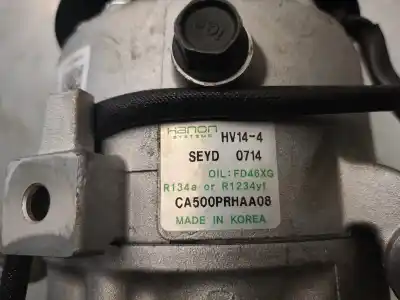 Автозапчасти б/у компрессор кондиционера воздуха за hyundai i30 (pde, pd, pden) 2.0 n ссылки oem iam ca500prhaa08  fd46xg