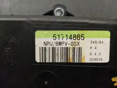 Second-hand car spare part electronic module for fiat idea (135) (2004->) 1.3 jtd oem iam references 51714865  