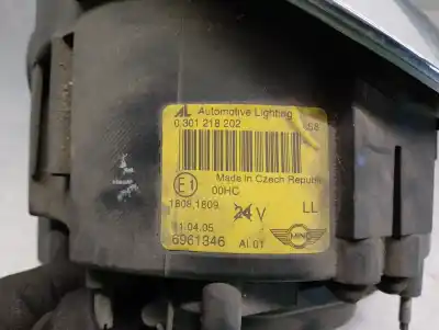 Pezzo di ricambio per auto di seconda mano faro anteriore destro per mini mini (r50,r53) 1.4 16v turbodiesel cat riferimenti oem iam 0301218202  63127198730