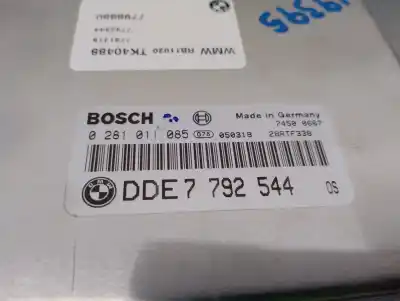 Pezzo di ricambio per auto di seconda mano centralina motore per mini mini (r50,r53) 1.4 16v turbodiesel cat riferimenti oem iam 7792544  0281011085
