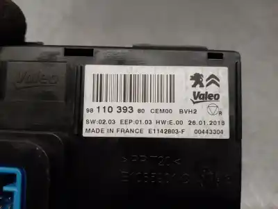 Peça sobressalente para automóvel em segunda mão módulo eletrônico por citroen c4 picasso * referências oem iam 9811039380  