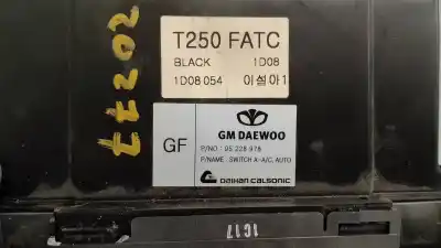 Peça sobressalente para automóvel em segunda mão comando de sofagem (chauffage / ar condicionado)  por chevrolet aveo 1.4 cat referências oem iam 95228978  