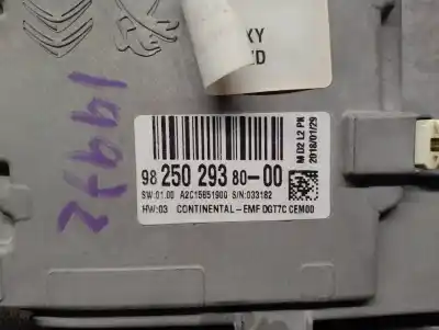 Second-hand car spare part multifunction display for citroen c4 picasso * oem iam references 9825029380  