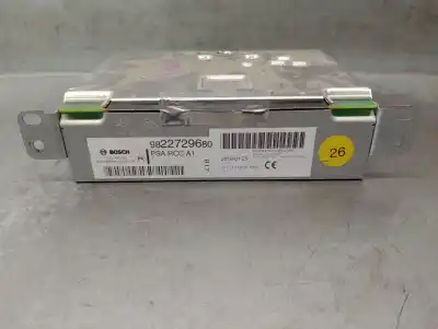 Second-hand car spare part audio system / radio cd for citroen c4 picasso * oem iam references 9822729680