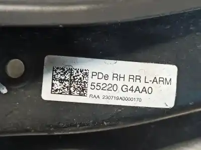 Автозапчасти б/у рычаг задней нижней правой подвески за hyundai i30 (pde, pd, pden) 1.0 t-gdi ссылки oem iam 55220g4aa0  