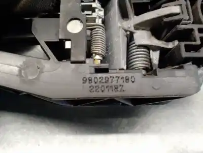 Автозапчастина б/у завнішня ручка задня права для citroen c4 picasso * посилання на oem iam 9802977180  