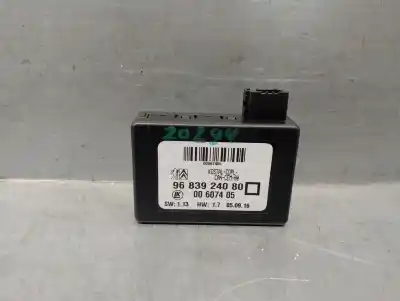 Peça sobressalente para automóvel em segunda mão SENSOR por CITROEN DS3  Referências OEM IAM 9683924080  00607405