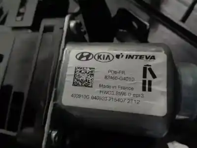 Автозапчасти б/у регулятор стекла переднего правого за hyundai i30 (pde, pd, pden) 1.0 t-gdi ссылки oem iam 82460g4010  